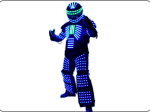 robot led show