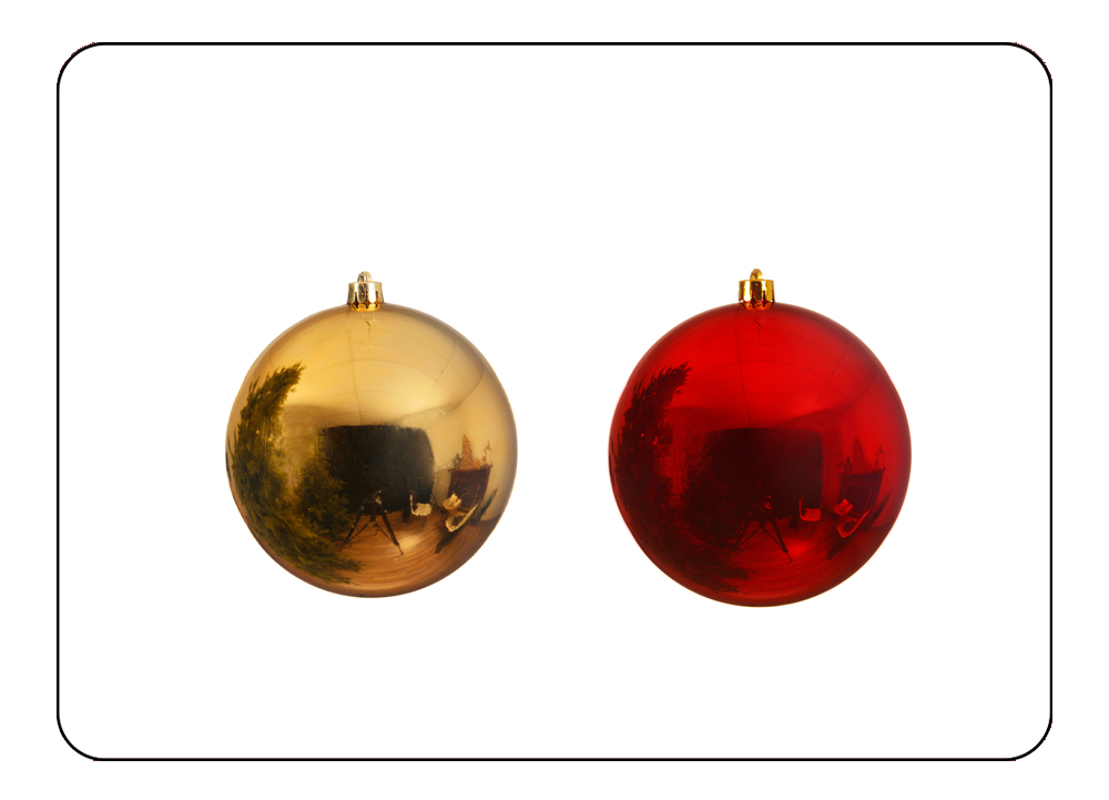 Boules de Noël 20cm - Evenement-Exterieur.fr