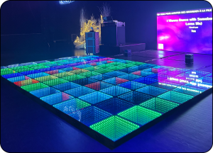 location Piste disco 3D