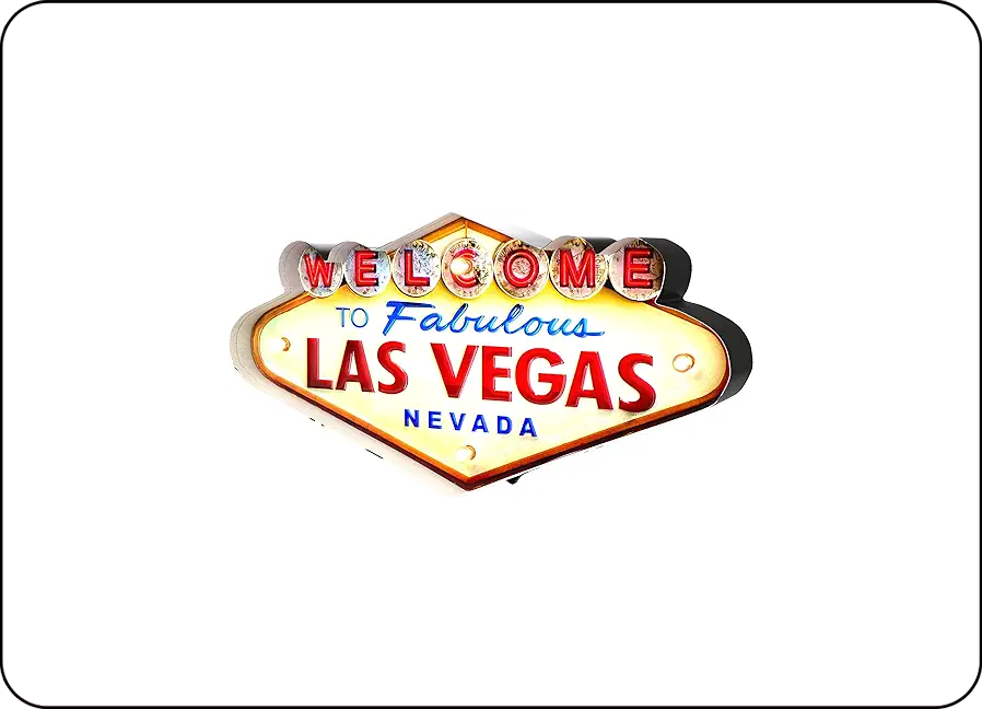 Enseigne LED Welcome To Fabulous Las Vegas Déco Murale