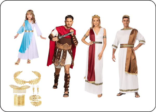 Costumes grecques et romains