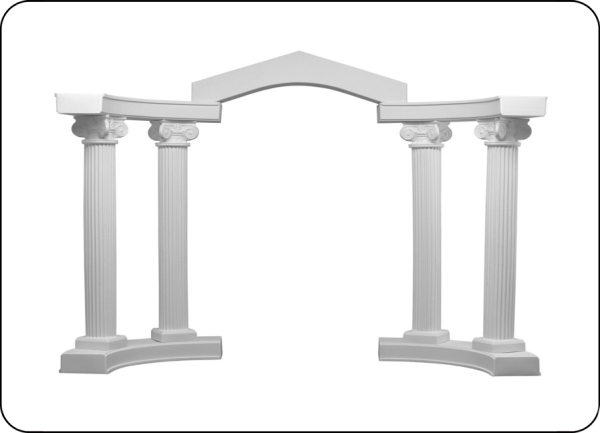 arche d'entrée déco Grecque