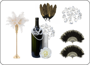 lot de déco thème gatsby