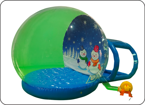 boule de neige gonflable