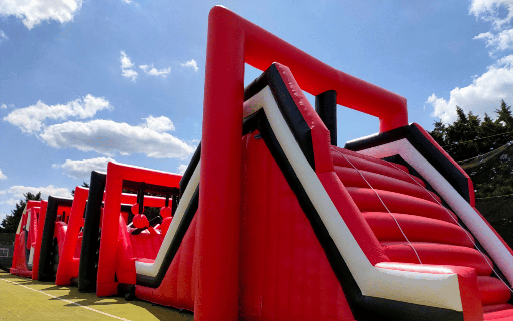 Ninja warrior gonflable